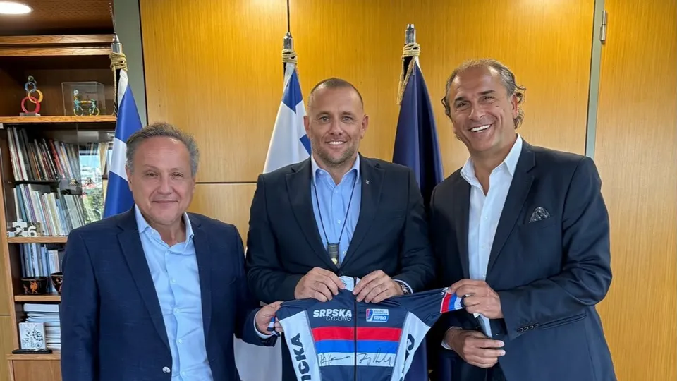 Vladimir Kuvalja sastao se s gradonačelnikom Soluna: Cikloturizam i veliki sportski događaji kao šansa za promociju regije
