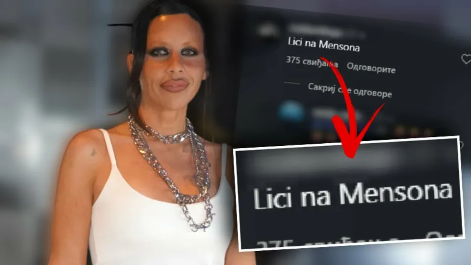 Svijetle obrve Kaje Ostojić rasplamsale su društvene mreže: Stigla i poređenja s Merlinom Mensonom