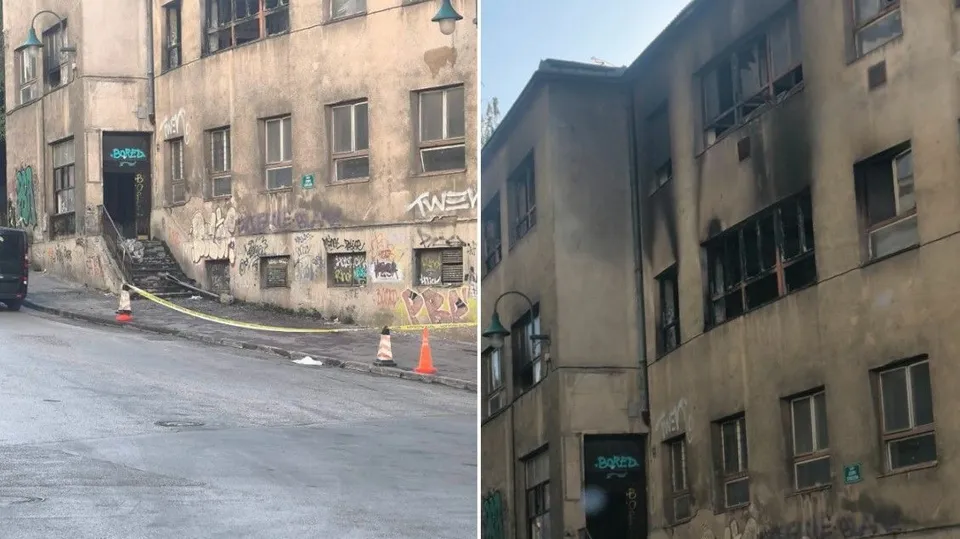 Noćni požar u Starom Gradu: Evakuisana zaglavljenа osoba iz napuštene zgrade