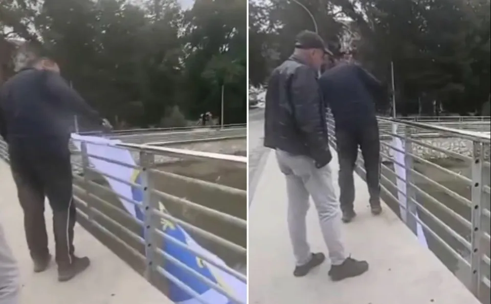 U Kiseljaku uoči utakmice BiH i Poljske s ograde uklonjena državna zastava