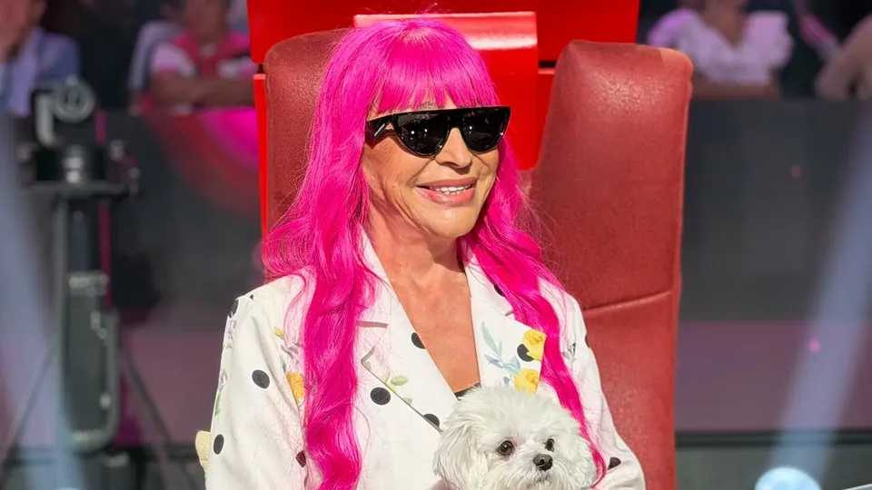Zorica Brunclik na snimanje „Pinkovih Zvezda“ došla sa suprugom Miroljubom i psom Lavom, Karleuša se oduševila