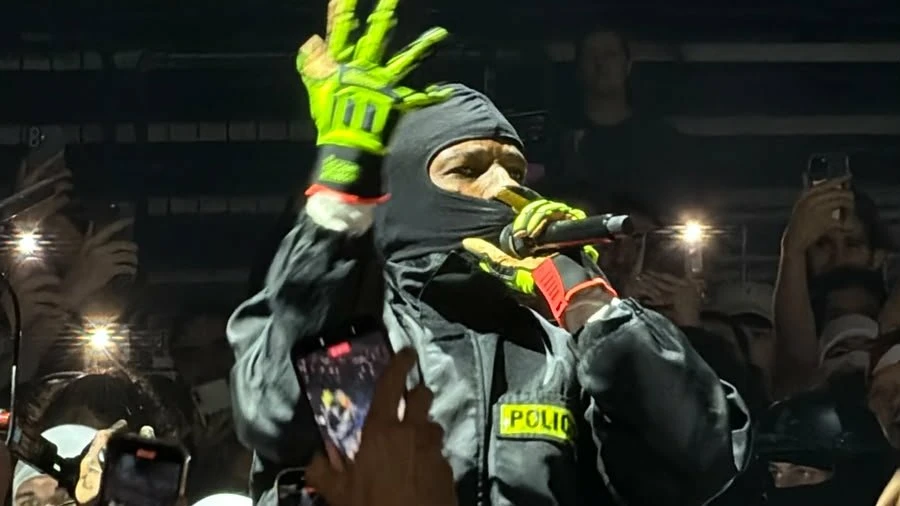 Asap Rocky održao koncert u beogradskoj Areni: visio iz helikoptera, pa ušao među masu (FOTO+VIDEO)