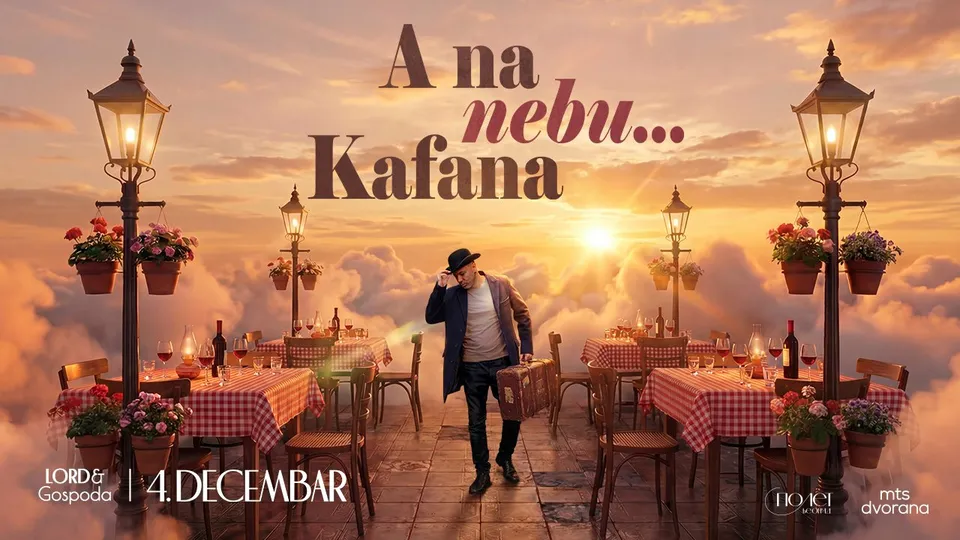 MTS dvorana 4. decembra postaje velika kafana: muzički kabare „A na nebu… kafana“ prvi put na velikoj sceni